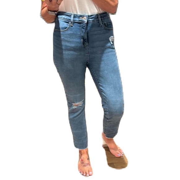 Levi's Denizen Womens High Rise Ankle Straight Leg Jean NWOT Size 14 W32 - Picture 2 of 9